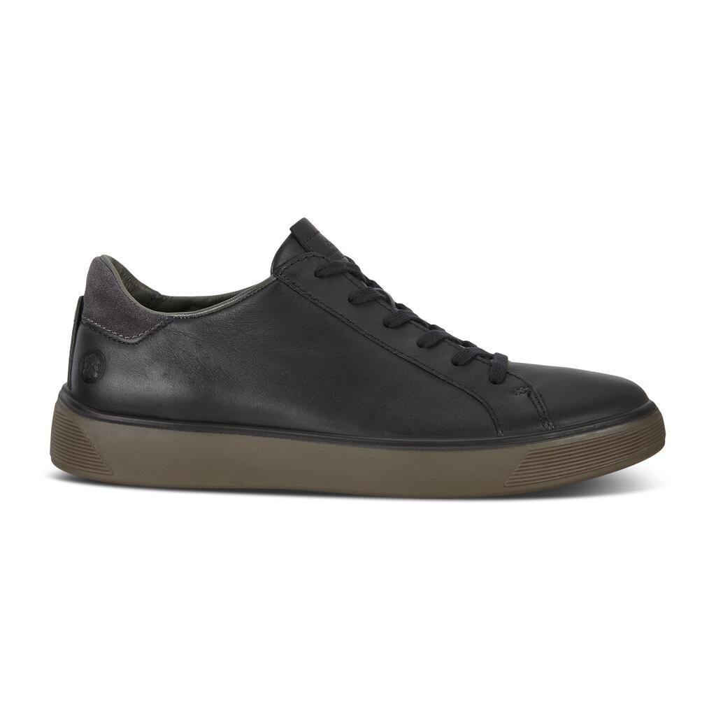 Ecco Street Tray Mens Sneakers In Black - India RZS-381904